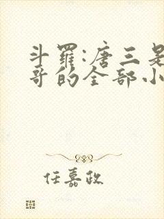 斗罗:唐三是我哥的全部小说