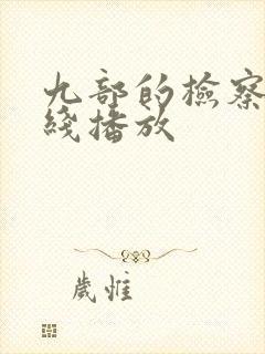 九部的检察官在线播放