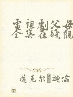 电视剧父母爱情全集在线观看免费