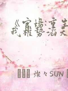 《官场:重生后我权势滔天》