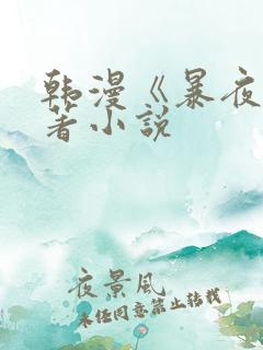 韩漫《暴夜》原著小说