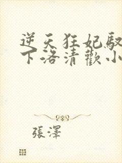 逆天狂妃驭兽天下洛清欢小说