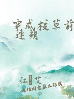穿成校草前男友 连朔