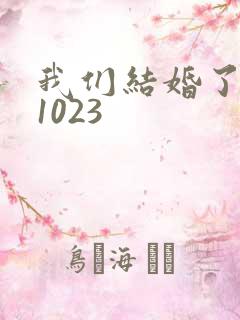 我们结婚了101023
