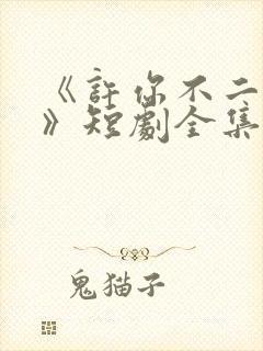 《许你不二之臣》短剧全集免费