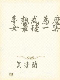 梦想成为魔法少女最后一集