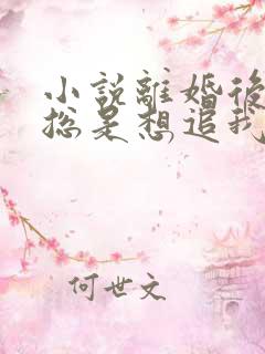 小说离婚后前夫总是想追我免费阅读