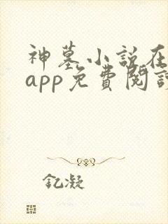 神墓小说在哪个app免费阅读
