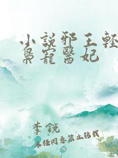 小说邪王轻点爱枭宠医妃
