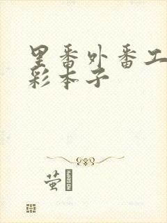 里番外番工口全彩本子