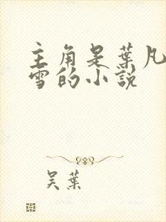 主角是叶凡唐若雪的小说