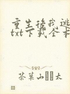重生后我逃婚了txt下载全本