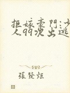 拒嫁豪门:少夫人99次出逃全文阅读