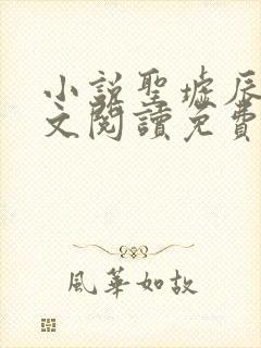 小说圣墟辰东全文阅读免费