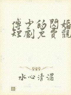 傅少的闪婚甜妻短剧免费观看