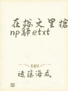 在总文里抢主角np辞etxt