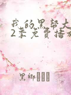 我的黑帮大佬第2季免费播放美剧tv