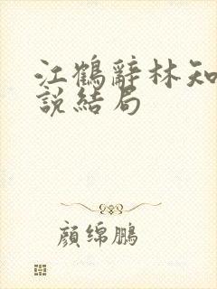 江鹤辞林知鸢小说结局