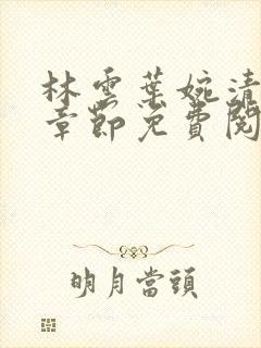 林云叶婉清最新章节免费阅读