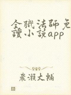 全职法师免费阅读小说app