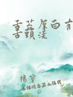 舌苔厚白有齿痕舌头淡