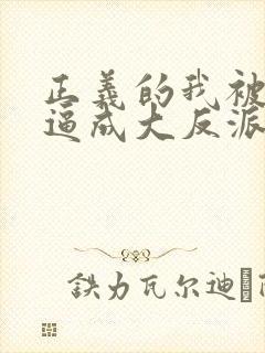 正义的我被系统逼成大反派动态漫