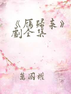 《雁归来》·短剧全集