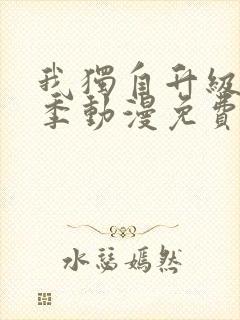 我独自升级第二季动漫免费观看