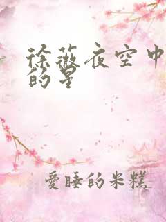 徐薇夜空中最亮的星