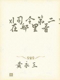 xl司令第二季在哪里看