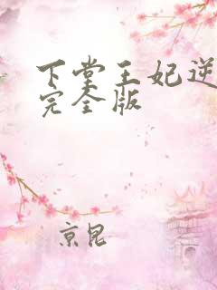 下堂王妃逆袭记完全版