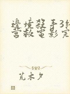 边境杀手3终极营救电影完整版