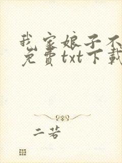 我家娘子不对劲免费txt下载