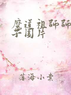 魔道祖师师姐刀子图片