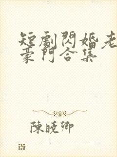 短剧闪婚老公是豪门合集