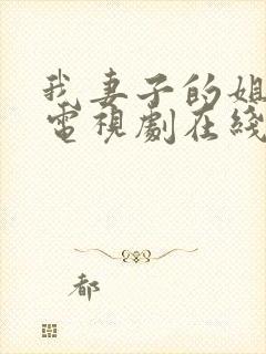 我妻子的姐姐2电视剧在线观看免费