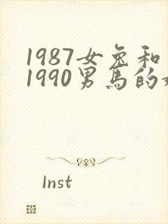 1987女兔和1990男马的婚姻如何