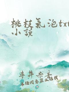 桃枝气泡txt小说