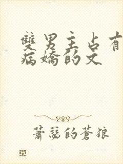 双男主占有欲强病娇的文