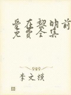 爱在黎明前降落免费全集