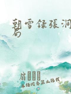 朝雪录张洞玄结局