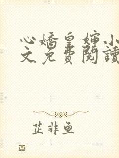 心娇皇婶小说全文免费阅读