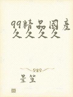 99精品国产久久久久久