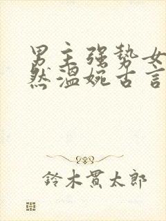 男主强势女主淡然温婉古言