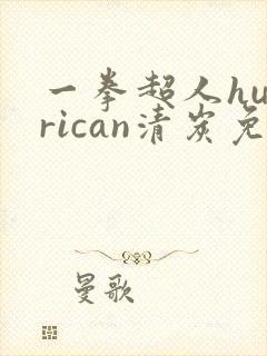 一拳超人hurrican清炭免费观看