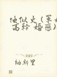 他似火 (军婚 高干 婚恋)全文笔趣阁