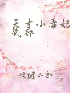 天才小毒妃一共几部