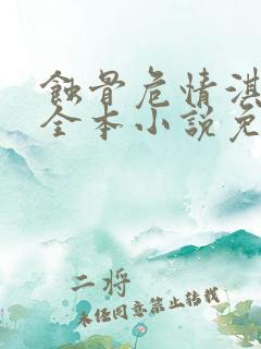 蚀骨危情淇老游全本小说免费阅读