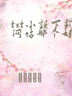 txt小说下载网站哪个好