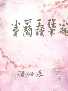 小可王强小说免费阅读笔趣阁